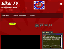 Tablet Screenshot of bikertv.org